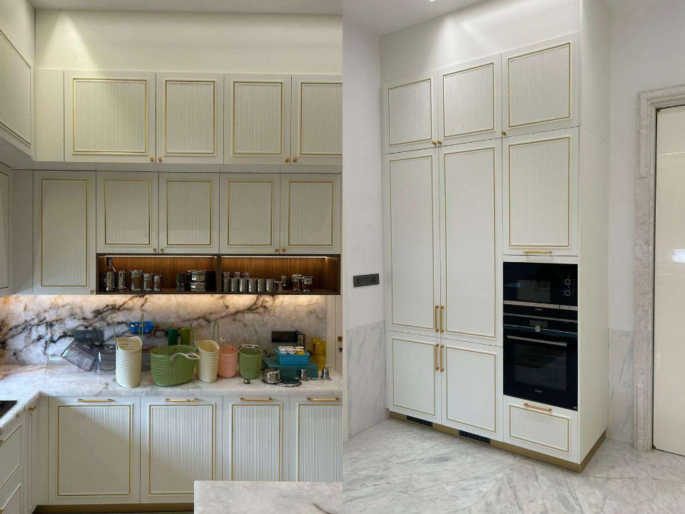 Bespoke Marble & Brass Kitchen - Photo 4